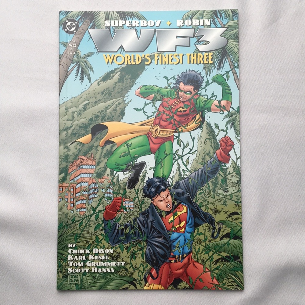 Superboy/Robin: World’s Finest Three Comic Book No. 2 Dec. ‘96 Vintage DC Comics
